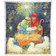 Susan Winget™ Holy Family Sherpa Throw