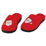 Lighted Santa Slippers