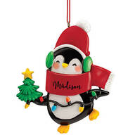 Personalized Christmas Penguin