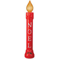 NOEL Candle Lighted Blow Mold