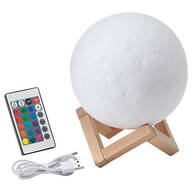 3D Color-Changing Moon Lamp