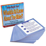 Whadda Ya Know About the Bible?! Trivia Cards