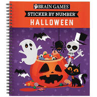 Brain Games® Sticker-By-Number™ Halloween