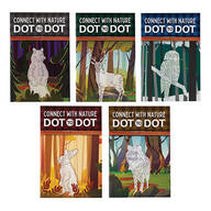 Connect with Nature Dot to Dot Books, Set of 5