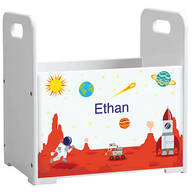 Personalized Outer Space Book Caddy