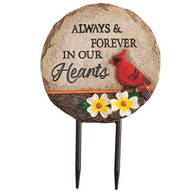 Always & Forever In Our Hearts Stake by Fox River™ Creations