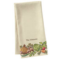 Personalized Vegetable Towel by Home Marketplace
