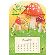 Toadstool Mini Magnetic Calendar