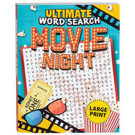 Movie Night Ultimate Large Print Word Search