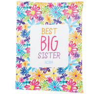 Personalized Best Big Sister Blanket