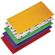 Multi-Colored Tissue Paper, 120 Sheets